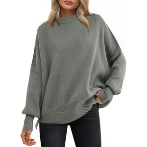 image:imageANRABESS Womens Oversized Knit Sweaters 2026 Fall OutfitsSage