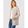 image:imageANRABESS Cardigan Sweater for Women Button Up 2026 Fall OutfitsAlmond