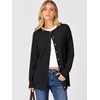 image:imageANRABESS Cardigan Sweater for Women Button Up 2026 Fall OutfitsBlack