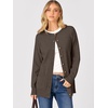 image:imageANRABESS Cardigan Sweater for Women Button Up 2026 Fall OutfitsBrown