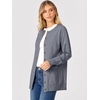 image:imageANRABESS Cardigan Sweater for Women Button Up 2026 Fall OutfitsDark Grey