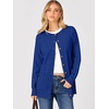 image:imageANRABESS Cardigan Sweater for Women Button Up 2026 Fall OutfitsRoyal Blue