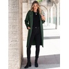 image:imageANRABESS Cardigan Sweater for Women Fall Oversized Jacket SweaterDeep Green