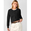 image:imageANRABESS Cardigan Sweaters for Women Button Up 2026 Fall OutfitsBlack
