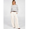 image:imageANRABESS Cardigan Sweaters for Women Button Up 2026 Fall OutfitsBlack White Stripe