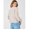 image:imageANRABESS Cardigan Sweaters for Women Loose Fit Button Down Puff SleeveBeige