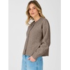 image:imageANRABESS Cardigan Sweaters for Women Loose Fit Button Down Puff SleeveLight Camel