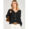 image:imageANRABESS Cardigan Sweaters for Women Oversized Crop 2026 Fall OutfitsBlack