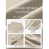 image:imageANRABESS Fall Dresses for Women Puff Long Sleeve Mini Sweater Dress BodyconBeige