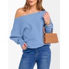 image:imageANRABESS Off The Shoulder Sweater Oversized Fall Going Out TopsSky