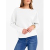 image:imageANRABESS Off The Shoulder Sweater Oversized Fall Going Out TopsWhite