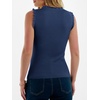 image:imageANRABESS Ribbed Tank Tops for Women Ruffle StyleBlue