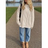 image:imageANRABESS Sweaters for Women Oversized Cable Knit Pullover Fall OutfitsApricot