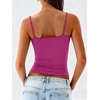 image:imageANRABESS Tank Tops for Women Summer Double Lined Sleeveless TopHot Pink
