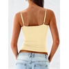 image:imageANRABESS Tank Tops for Women Summer Double Lined Sleeveless TopLemon