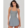 image:imageANRABESS Tennis Dress for Women Athletic Romper One Piece Shorts SummerGrey