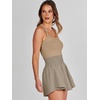 image:imageANRABESS Tennis Dress for Women Athletic Romper One Piece Shorts SummerKhaki