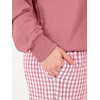 image:imageANRABESS Two Piece Sets for Women Gingham Pants Lounge SetPink