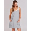 image:imageANRABESS Women Athletic Dress Summer Tennis Workout Built in ShortsHeather Gray