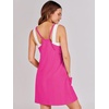 image:imageANRABESS Women Athletic Dress Summer Tennis Workout Built in ShortsHot Pink