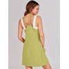 image:imageANRABESS Women Athletic Dress Summer Tennis Workout Built in ShortsLight Green