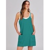 image:imageANRABESS Women Athletic Dress Summer Tennis Workout Built in ShortsTeal