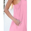 image:imageANRABESS Women Athletic Dress Summer Tennis Workout Romper Built in ShortsLight Pink