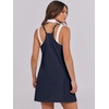 image:imageANRABESS Women Athletic Dress Summer Tennis Workout Romper Built in ShortsNavy Blue