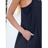 image:imageANRABESS Women Athletic Dress Summer Tennis Workout Romper Built in ShortsNavy Blue