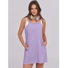 image:imageANRABESS Women Athletic Dress Summer Tennis Workout Romper Built in ShortsPurple