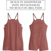 image:imageANRABESS Women Athletic Dress Summer Tennis Workout Romper Built in ShortsRust Red