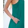 image:imageANRABESS Women Athletic Dress Summer Tennis Workout Romper Built in ShortsTeal Green