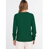 image:imageANRABESS Women Long Sleeve Rolled Neck Fall Lightweight Sweaters TopForest Green