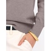 image:imageANRABESS Women Long Sleeve Rolled Neck Fall Lightweight Sweaters TopGrey Khaki