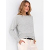 image:imageANRABESS Women Long Sleeve Rolled Neck Fall Lightweight Sweaters TopLight Grey