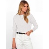image:imageANRABESS Women Long Sleeve Rolled Neck Fall Lightweight Sweaters TopWhite