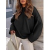 image:imageANRABESS Women Oversized Cozy Knit Sweaters 2026 Fall Fashion OutfitsBlack