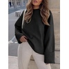 image:imageANRABESS Women Oversized Cozy Knit Sweaters 2026 Fall Fashion OutfitsBlack