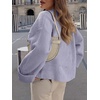 image:imageANRABESS Women Oversized Cozy Knit Sweaters 2026 Fall Fashion OutfitsBright Purple