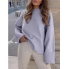 image:imageANRABESS Women Oversized Cozy Knit Sweaters 2026 Fall Fashion OutfitsBright Purple
