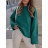 image:imageANRABESS Women Oversized Cozy Knit Sweaters 2026 Fall Fashion OutfitsDark Green