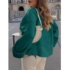 image:imageANRABESS Women Oversized Cozy Knit Sweaters 2026 Fall Fashion OutfitsDark Green