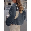 image:imageANRABESS Women Oversized Cozy Knit Sweaters 2026 Fall Fashion OutfitsDark Grey