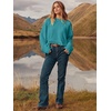 image:imageANRABESS Women Oversized Cozy Knit Sweaters 2026 Fall Fashion OutfitsGreen Blue