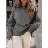 image:imageANRABESS Women Oversized Cozy Knit Sweaters 2026 Fall Fashion OutfitsGrey