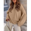 image:imageANRABESS Women Oversized Cozy Knit Sweaters 2026 Fall Fashion OutfitsLight Yellow