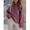 image:imageANRABESS Women Oversized Cozy Knit Sweaters 2026 Fall Fashion OutfitsMauve Pink