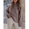 image:imageANRABESS Women Oversized Cozy Knit Sweaters 2026 Fall Fashion OutfitsNutmeg