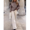 image:imageANRABESS Women Oversized Cozy Knit Sweaters 2026 Fall Fashion OutfitsNutmeg