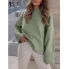 image:imageANRABESS Women Oversized Cozy Knit Sweaters 2026 Fall Fashion OutfitsSage Green